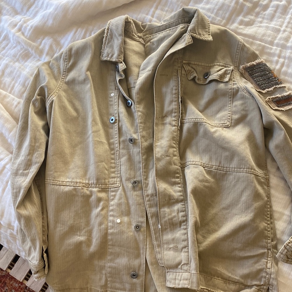Free People Military Jacket